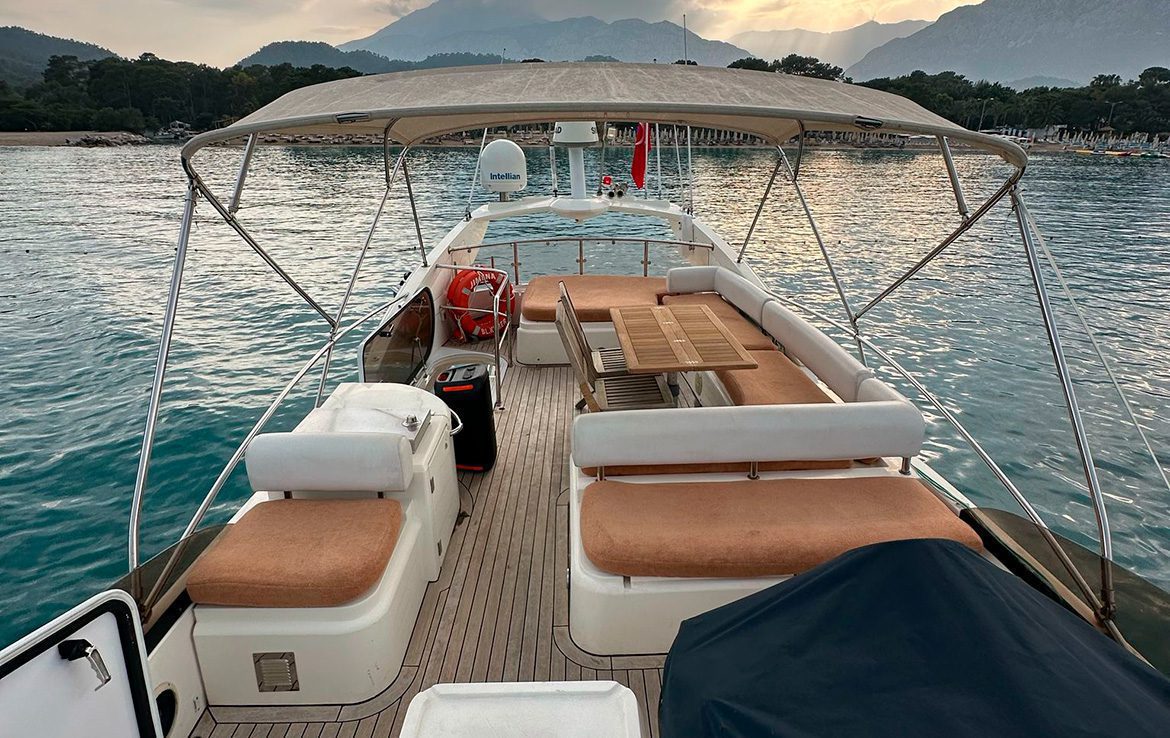 Kemer Yacht Rental 18m Sunseeker Manhattan 56